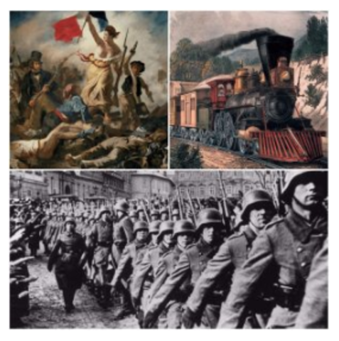 EDAD CONTEMPORÁNEA Del año 1789 (revolución francesa) hasta el presente. https://webhistoriae.com/prehistoria/