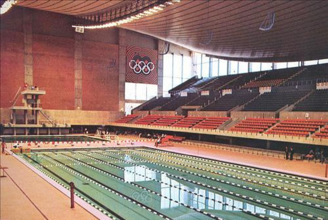 Inauguración de la Alberca Olímpica