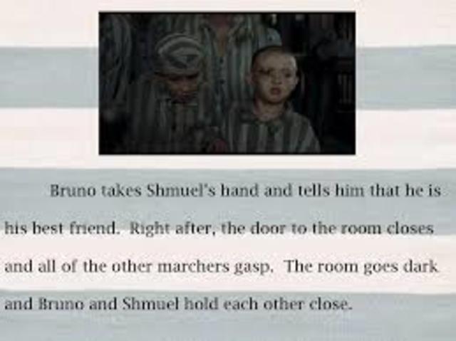 Bruno and Shmuel plan an adventure