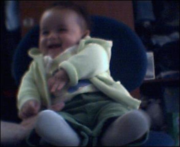 Sentada solita por primera vez