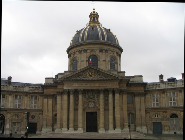 He was voted into the Academie Francaise.