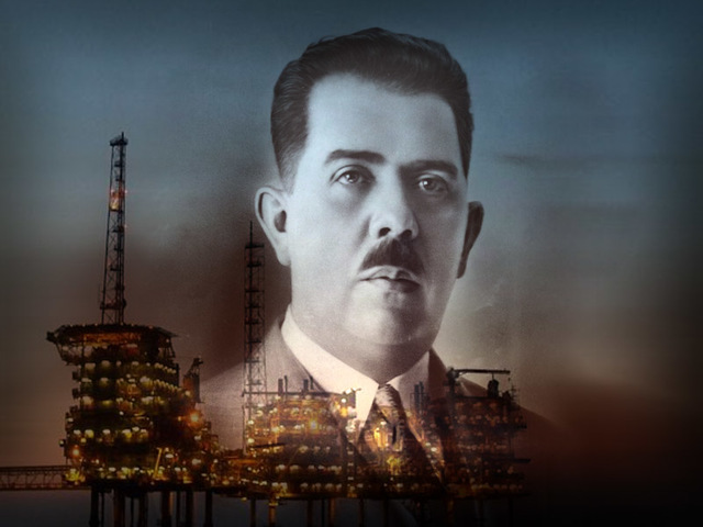 Expropiación del petróleo en México.