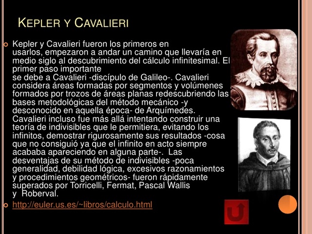 Kepler y Cavalieri