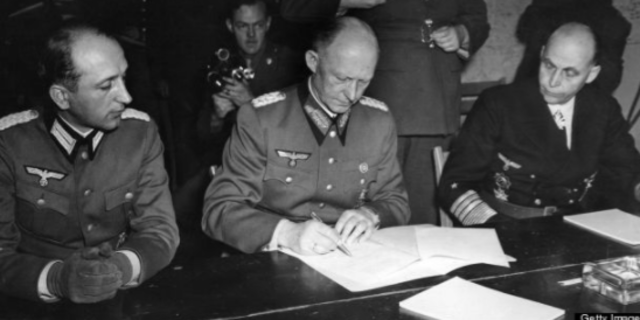 The German Surrender is Accepted