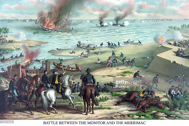 The Battle of Hampton Roads