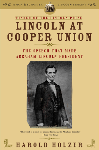 Lincoln Speaks at Cooper Institute