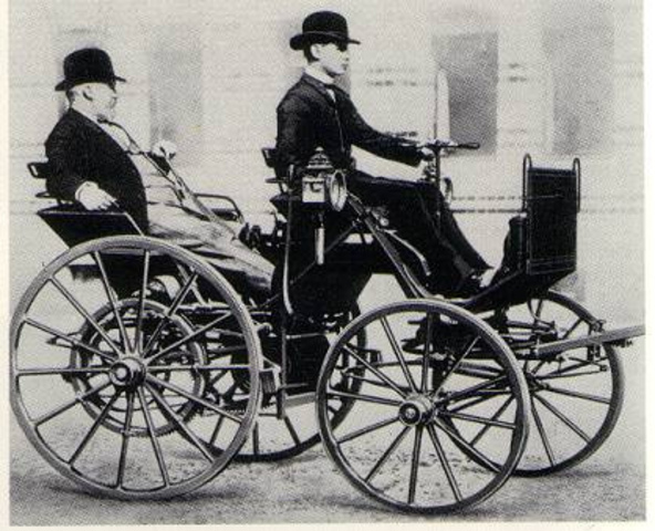 four-wheeled motorcycle (car)