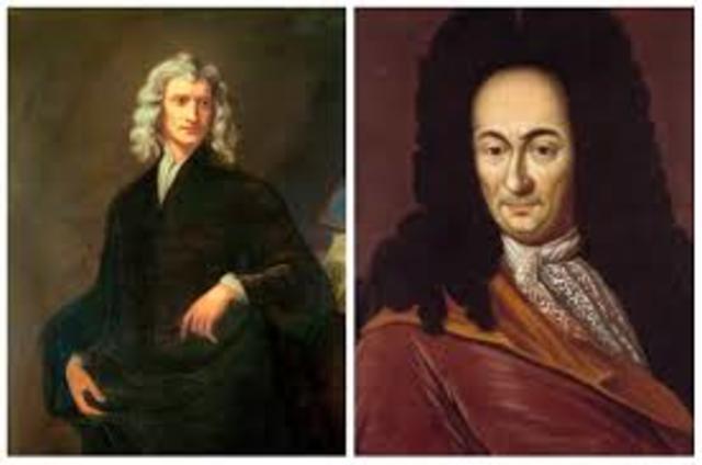 Isaac Newton y Gottfried Leibniz Finales De siglo XVII