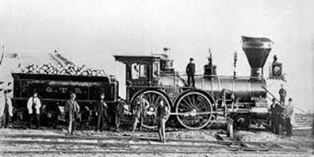 Last Spike of the Grand Trunk Pacific Railway