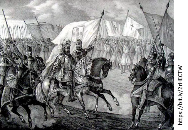 Batalha de S. Mamede: D. Afonso Henriques assume o governo do Condado Portucalense