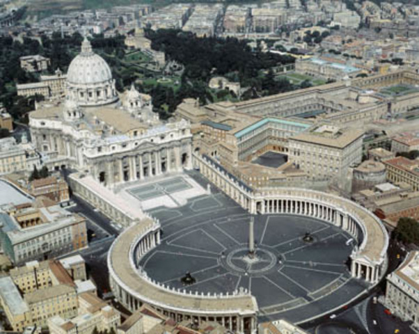 Completion of St. Peters Square