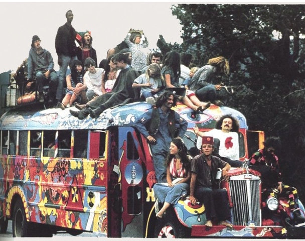 Spread of Hippie Culture