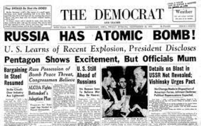 The Soviet Bomb Test