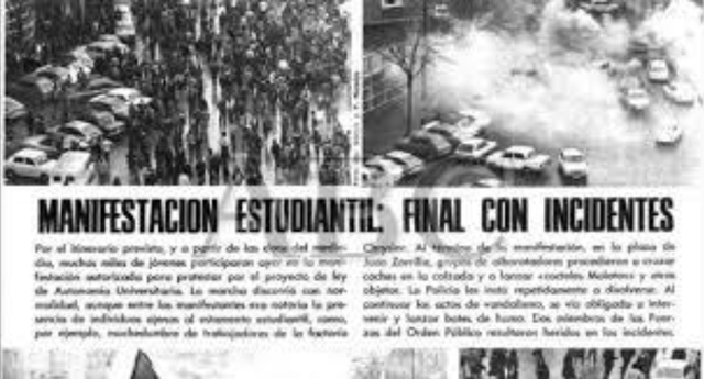 Incidentes en la Universidad