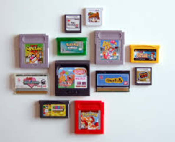 Game cartridges were released and made gaming easier