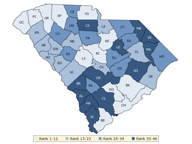 Representatives from South Carolina withdraw