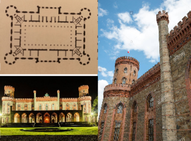 BOSQUEJOS CASTILLO DE KAMENZ