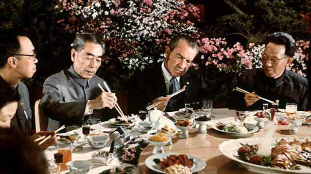 Nixon visits China