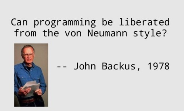 Presentacion de FP de John Backus (Turing Awards)