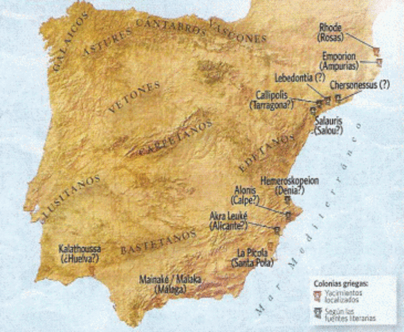 Nombres de la península ibérica