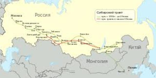 Vladmir Lenin is Exiled to Siberia