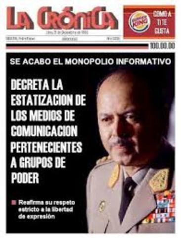 Expropiación de medios de comunicación