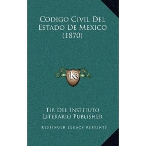 CODIGO CIVIL DE 1870 D.F.