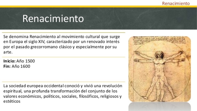 Fin del renacimiento