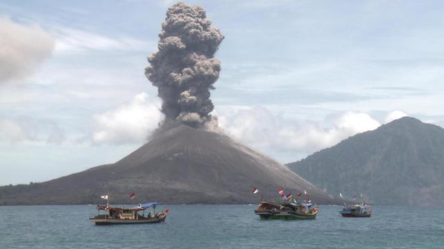 Volcán krakatoa