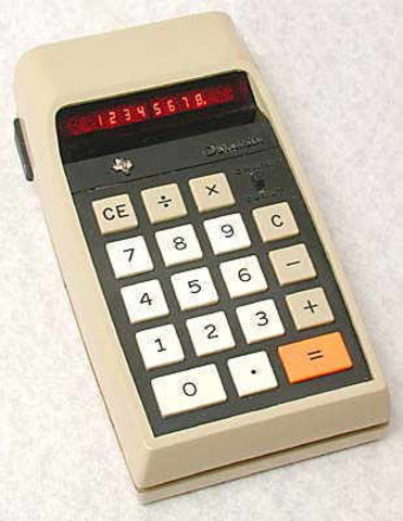 First Handheld Calculator