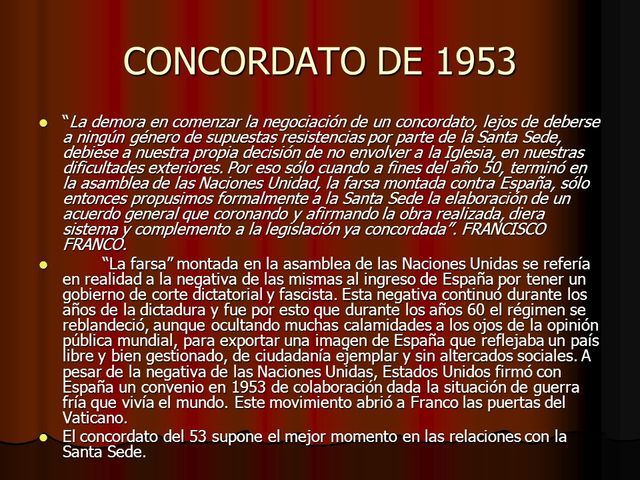 CONCORDATO CON LA SANTA SEDE