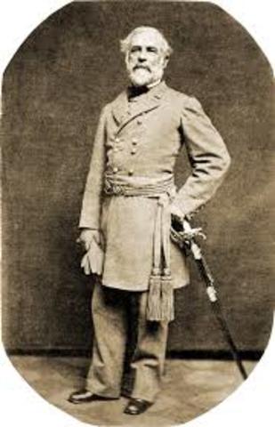 Robert E. Lee becomes Commander