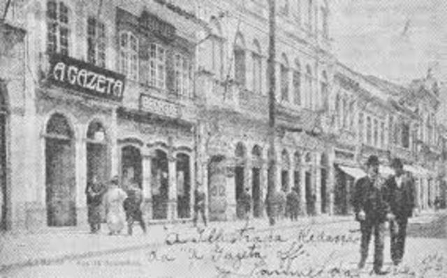 Marco inicial da Educação a Distância