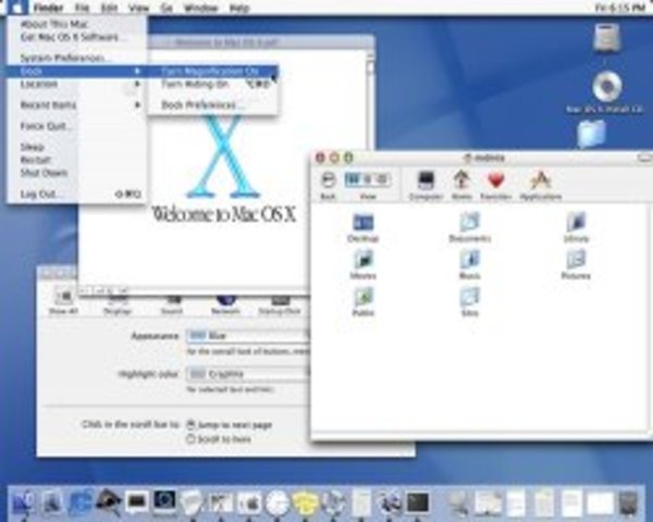 SISTEMA Mac OS X 10.0