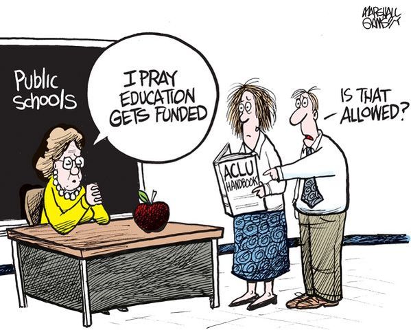 Prayers Banned In School