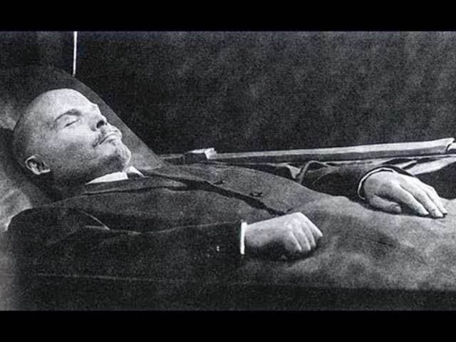 Lenin dies