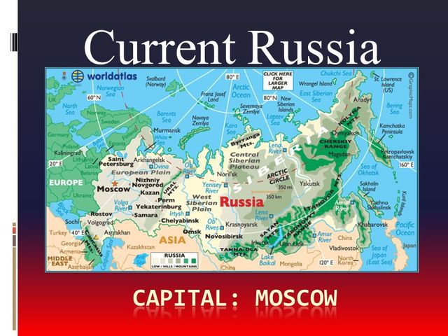 The Capital of Russia is changed from St. Petersburg to Moscow