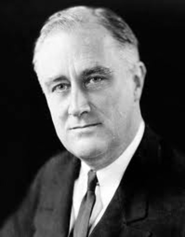 Franklin D. Roosevelt is elected