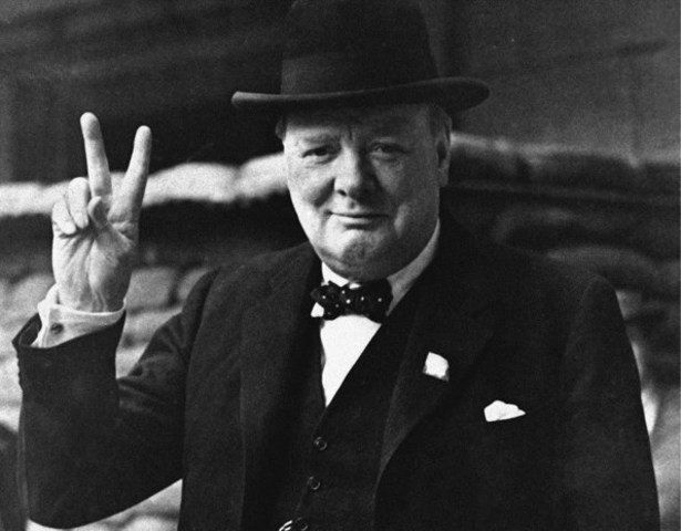 Winston Churchill.
