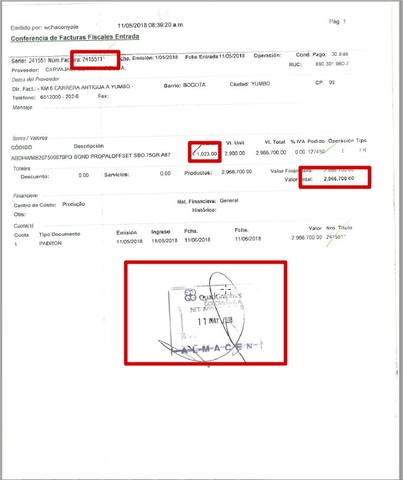 PASO 4 -INGRESO DE LA MATERIA PRIMA AL SISTEMA (EAL)