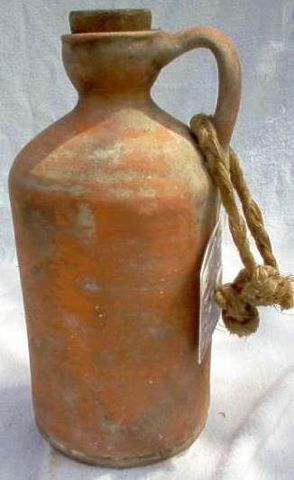 las botellas de barro