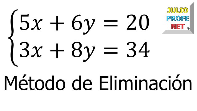 Método de reducción o eliminación