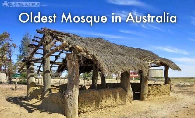 First mosque built in Australia at Maree, South Australia