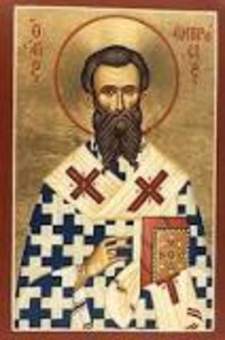 St. Ambrose is elected Bishop of Milan