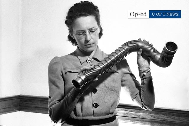 Elsie MacGill leads production of Hawker Hurricane aircraft