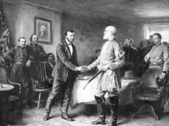 Lee's army surrenders