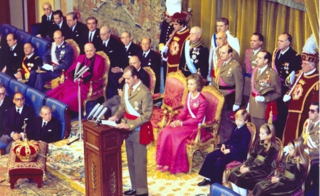 Proclamación de Juan Carlos I como rey de España