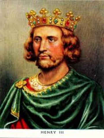 King Henry III - destroys Nantwich