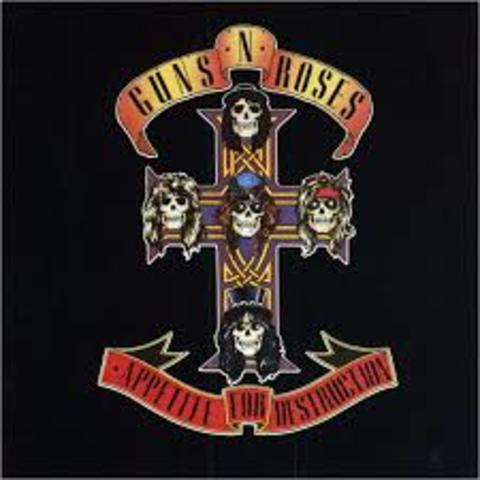 Guns N' Roses releases Appetite For Destruction