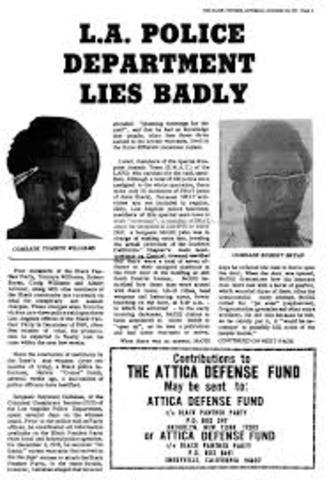 Los Angeles Police Raid